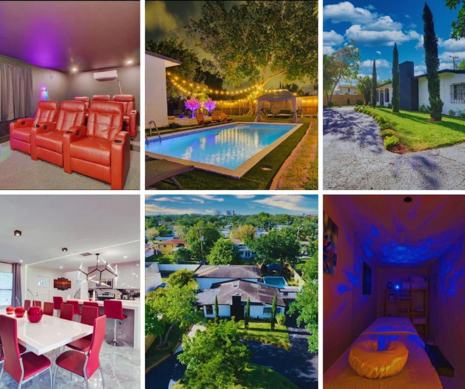 Flaming House With Cinema, Pool & Chill Area Villa Miami Exterior photo